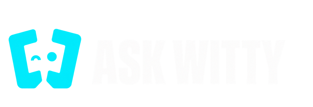 Ask Witty horizontal logo