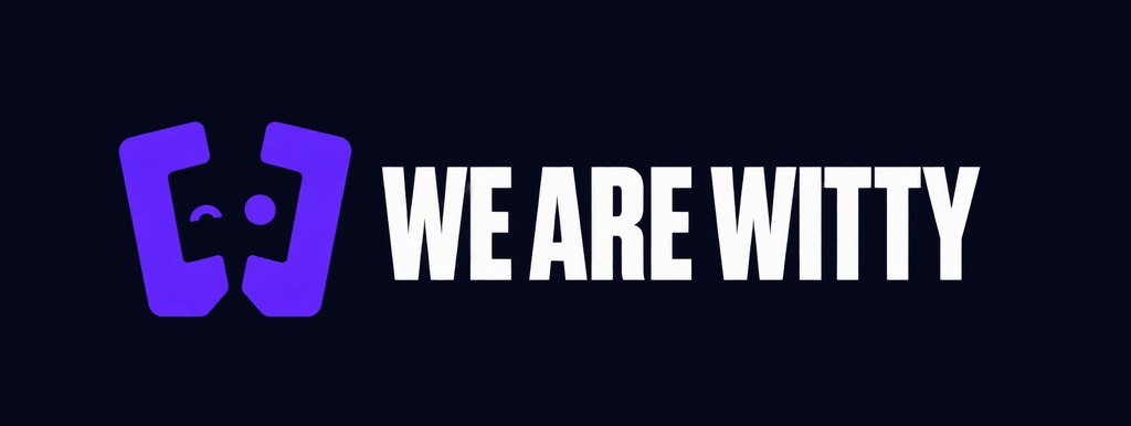 We Are Witty horizontal logo