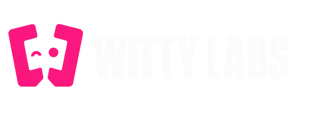 Witty Labs horizontal logo