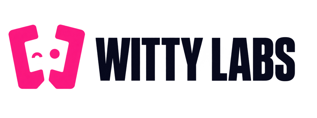 Witty Labs horizontal logo